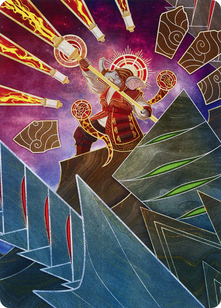Quintorius, Loremaster Art Card (63) [March of the Machine Art Series] | Total Play