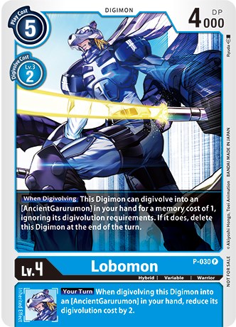 Lobomon [P-030] (Revision Pack 2021) [Promotional Cards] | Total Play