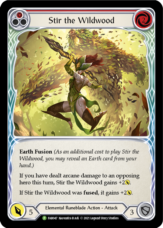 Stir the Wildwood [FAB047] (Promo)  Rainbow Foil | Total Play