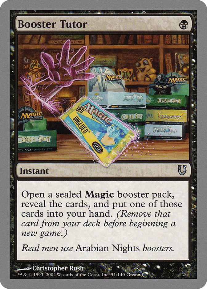 Booster Tutor [Unhinged] | Total Play