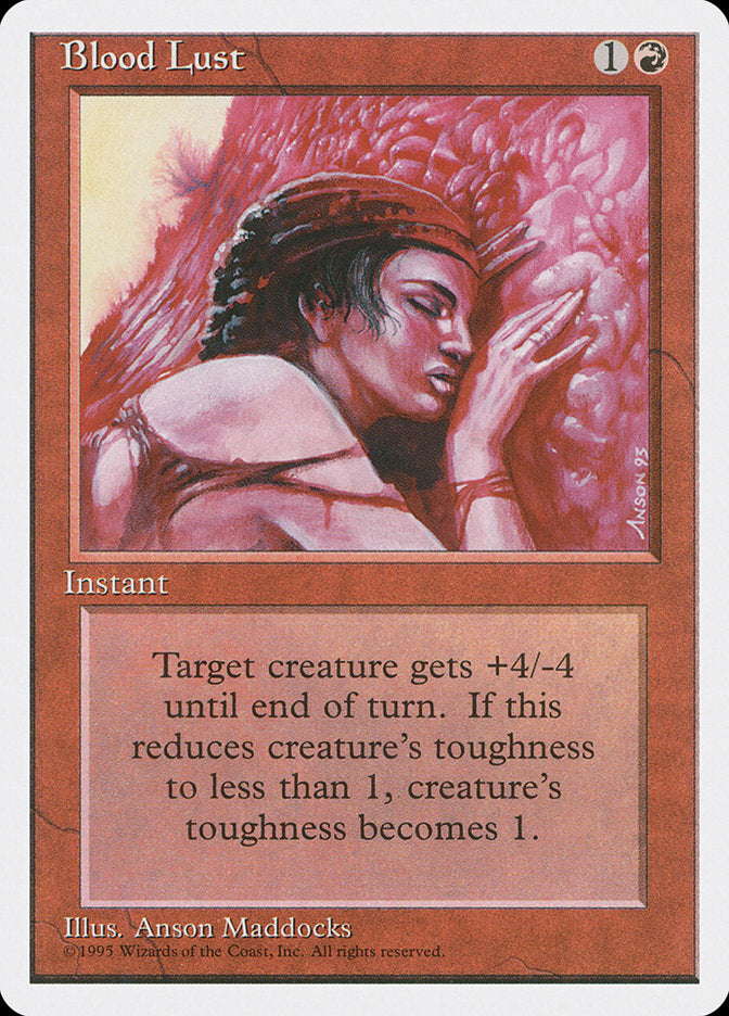 Blood Lust [Fourth Edition] | Total Play