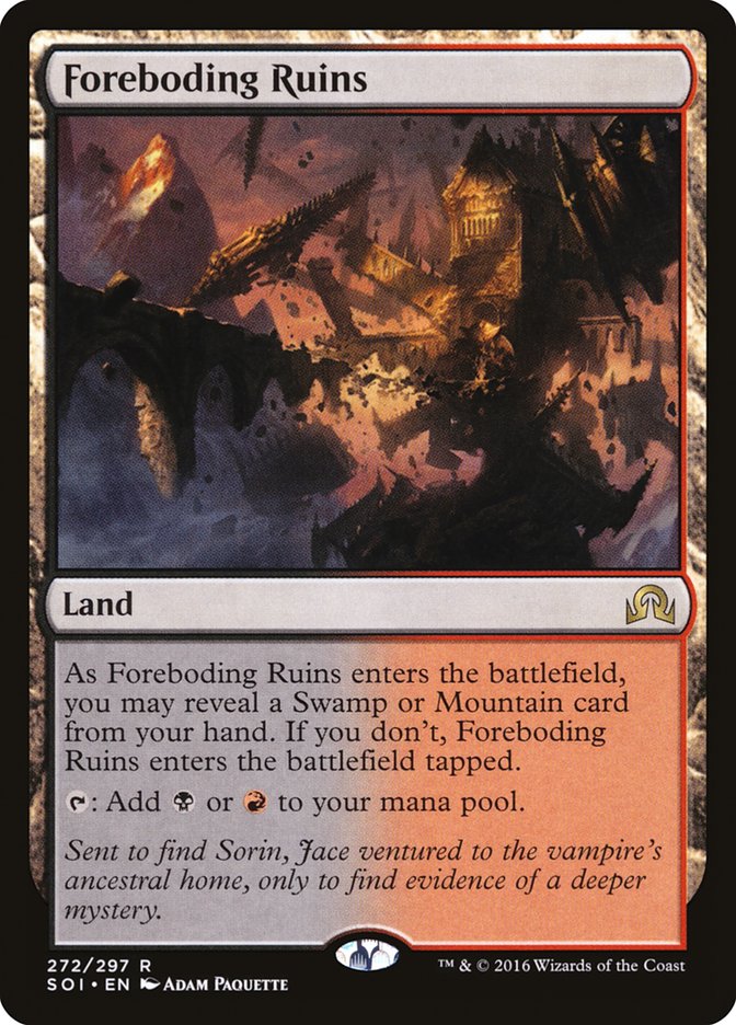 Foreboding Ruins [Shadows over Innistrad] | Total Play