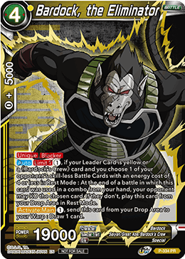 Bardock, the Eliminator (P-334) [Tournament Promotion Cards] | Total Play