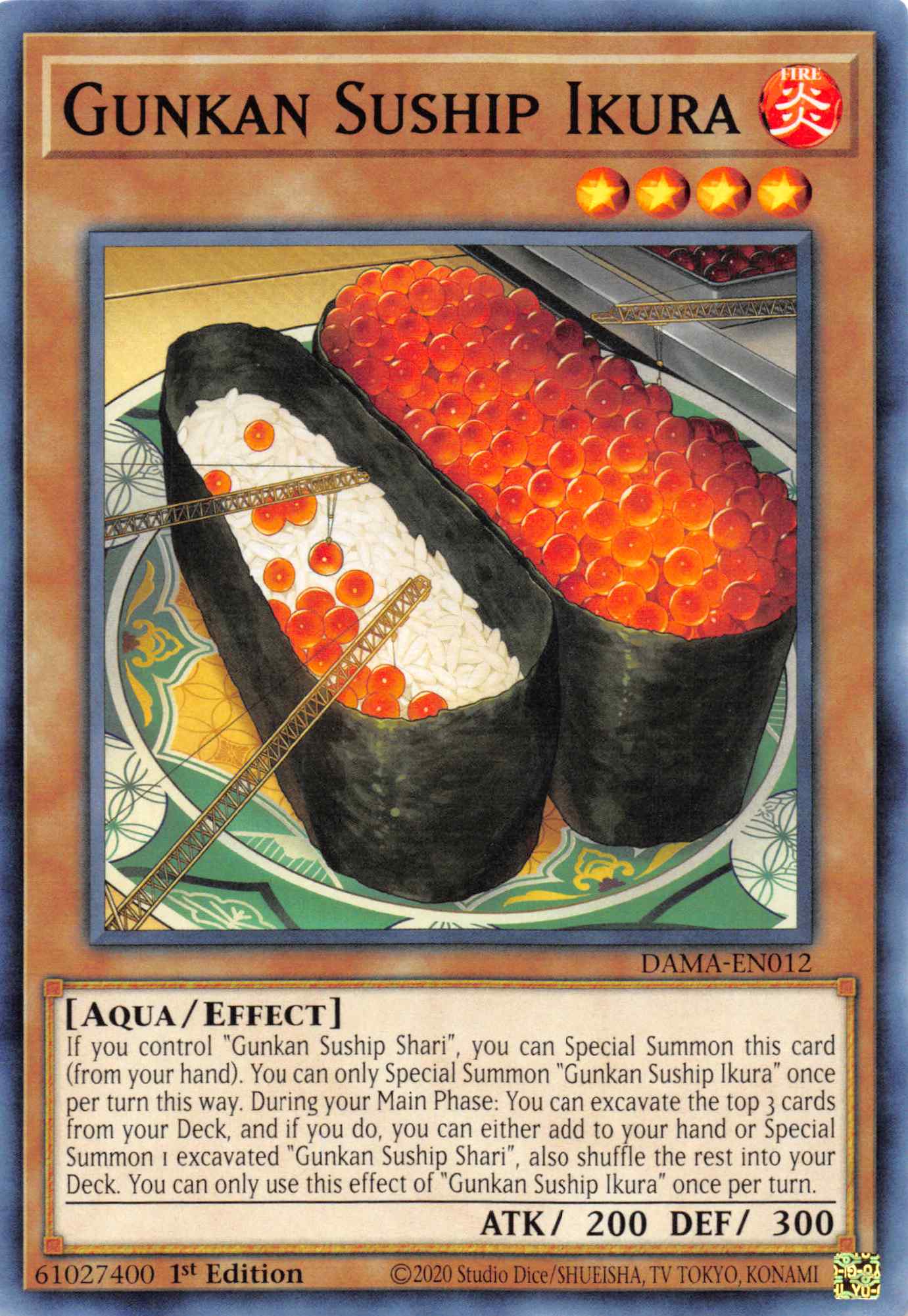 Gunkan Suship Ikura [DAMA-EN012] Common | Total Play