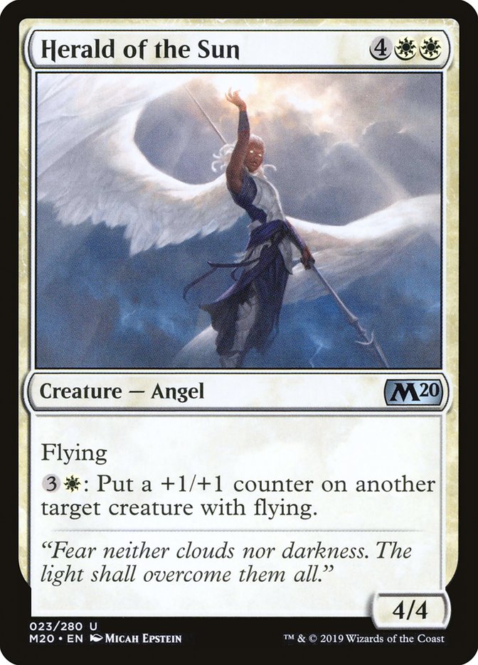 Herald of the Sun [Core Set 2020] | Total Play