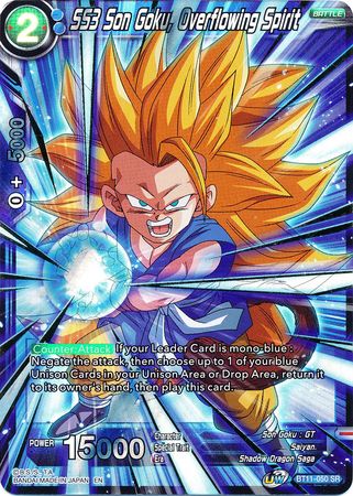 SS3 Son Goku, Overflowing Spirit (BT11-050) [Vermilion Bloodline 2nd Edition] | Total Play