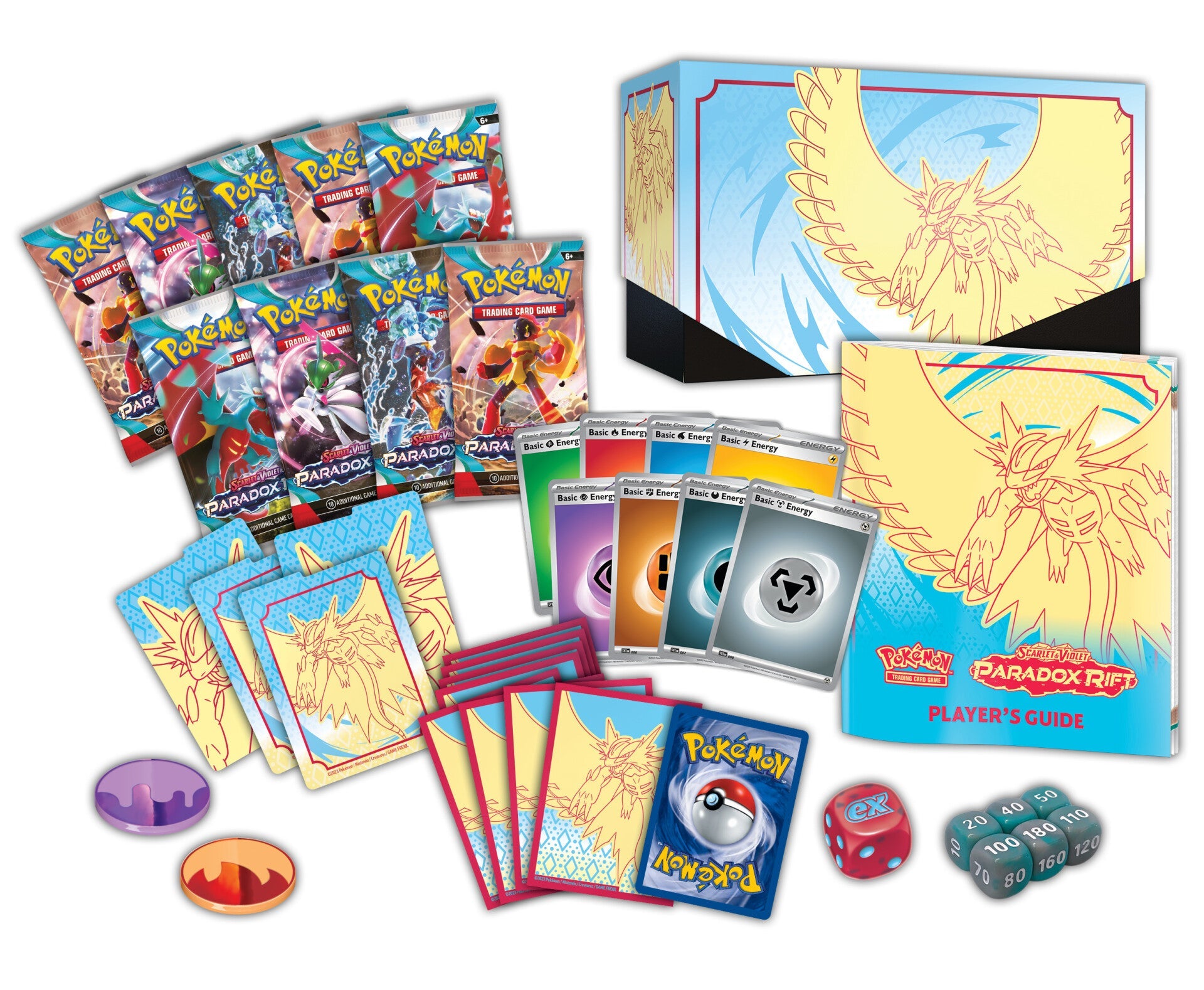 Scarlet & Violet: Paradox Rift - Elite Trainer Box (Roaring Moon) | Total Play