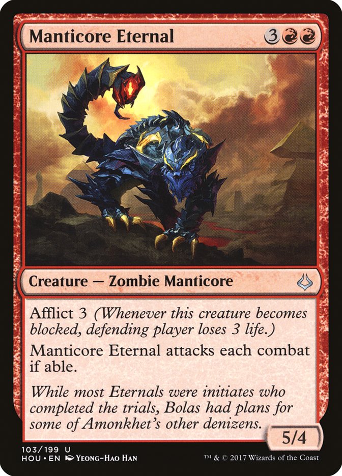 Manticore Eternal [Hour of Devastation] | Total Play