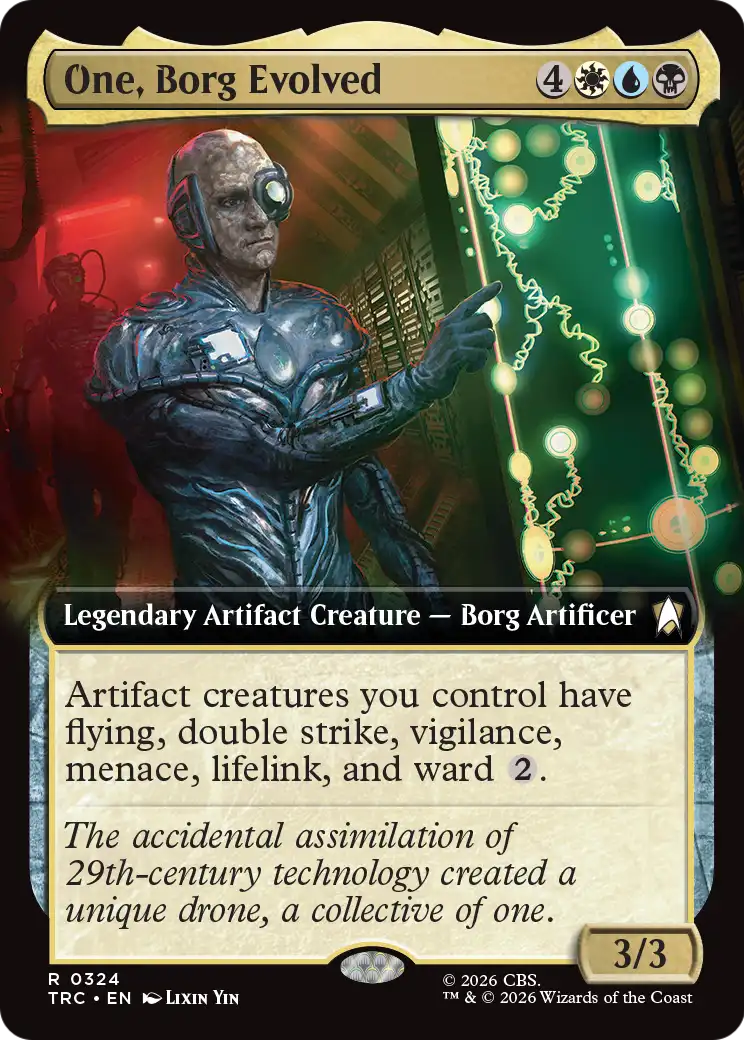 One, Borg Evolved (Extended Art) [Star Trek Commander] | Total Play