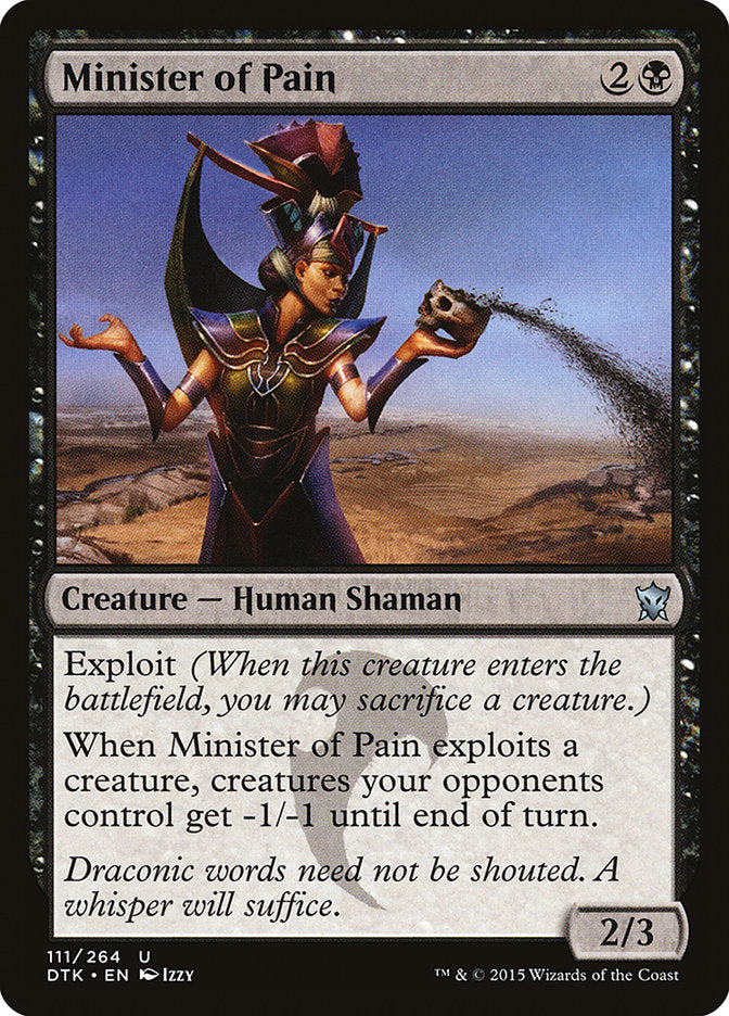 Minister of Pain [Dragons of Tarkir] | Total Play