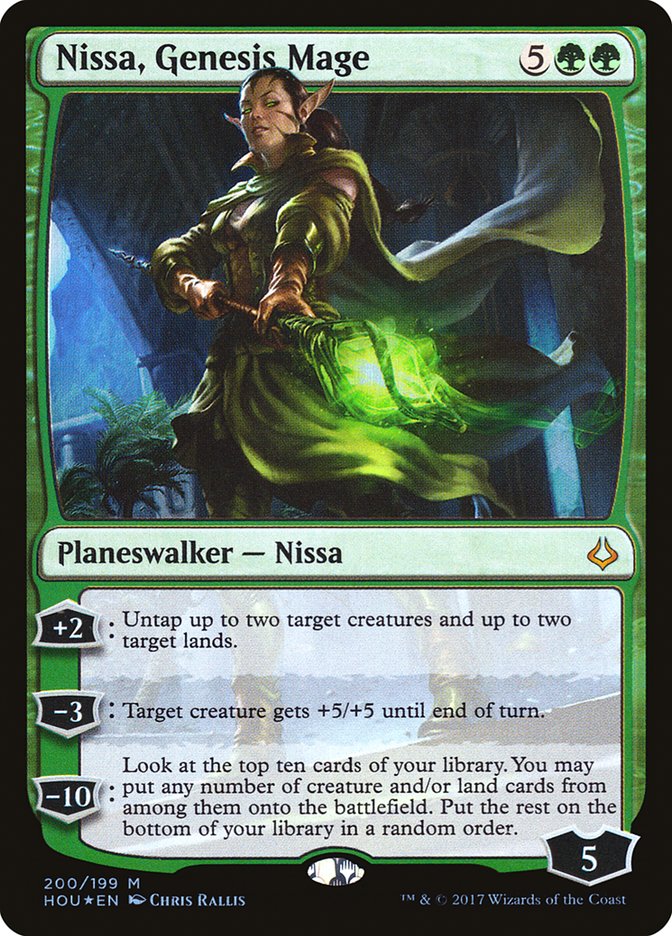 Nissa, Genesis Mage [Hour of Devastation] | Total Play