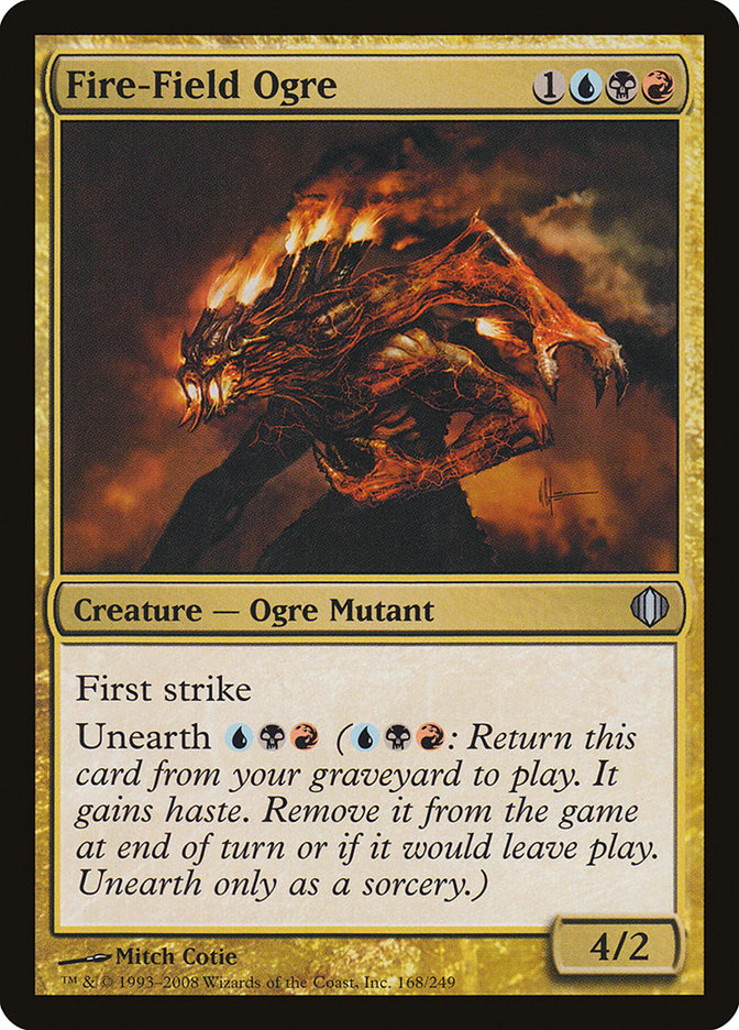 Fire-Field Ogre [Shards of Alara] | Total Play