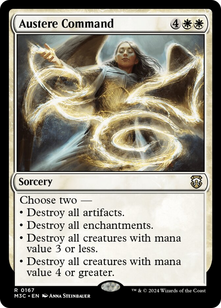 Austere Command (Ripple Foil) [Modern Horizons 3 Commander] | Total Play