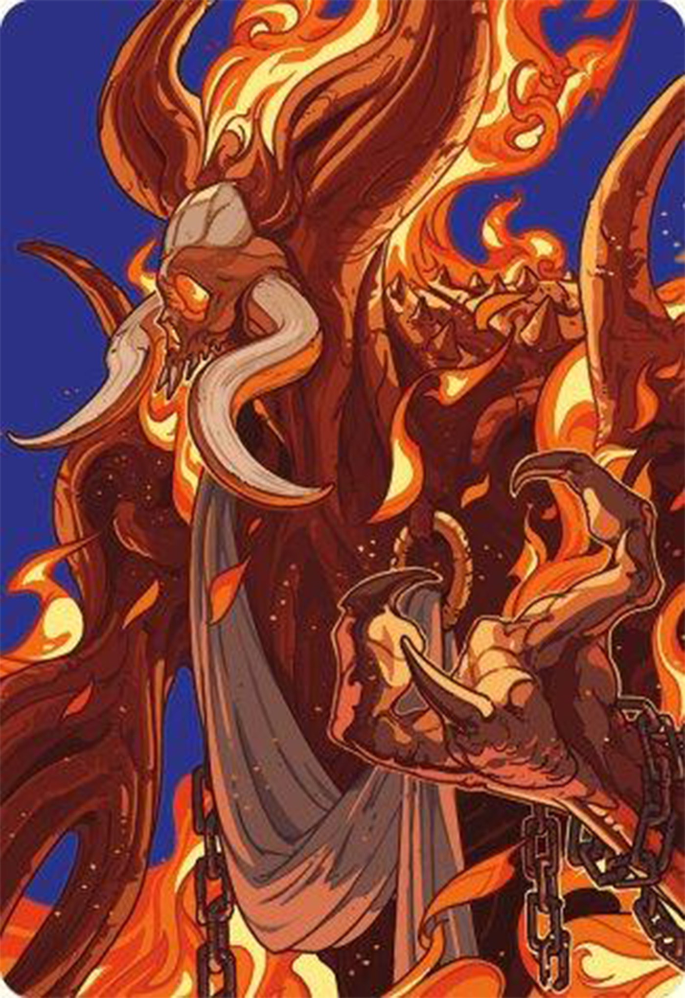Phlage, Titan of Fire's Fury Art Card [Modern Horizons 3 Art Series] | Total Play