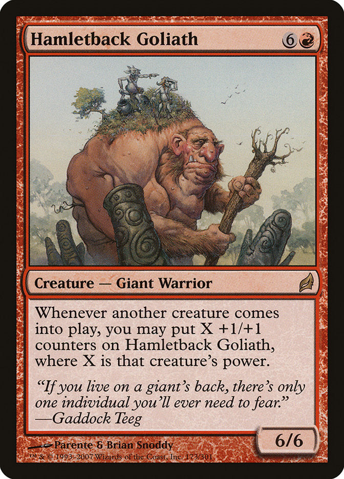 Hamletback Goliath [Lorwyn] | Total Play