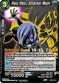 Haru Haru, Attacker Majin (Origins 2019) (BT3-120_PR) [Tournament Promotion Cards] | Total Play