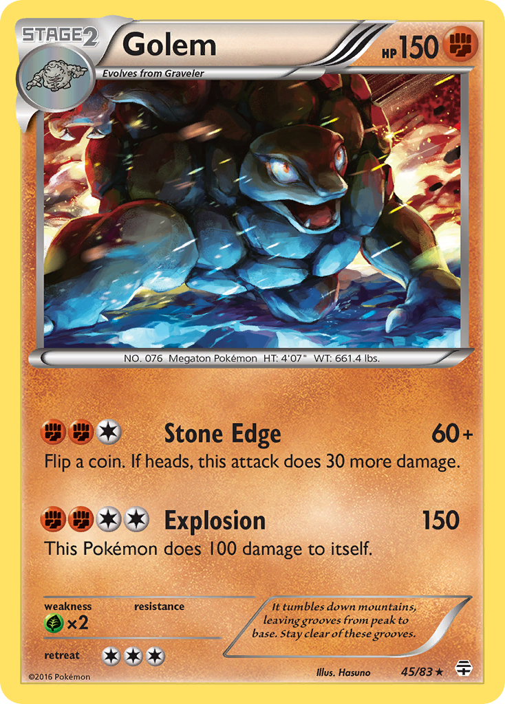 Golem (45/83) [XY: Generations] | Total Play