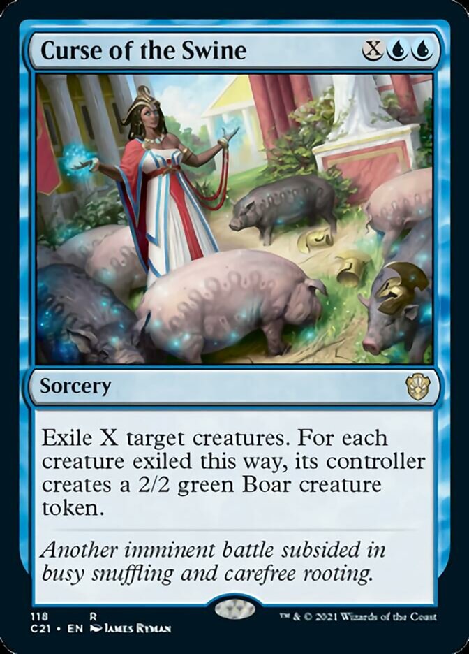 Curse of the Swine [Commander 2021] | Total Play