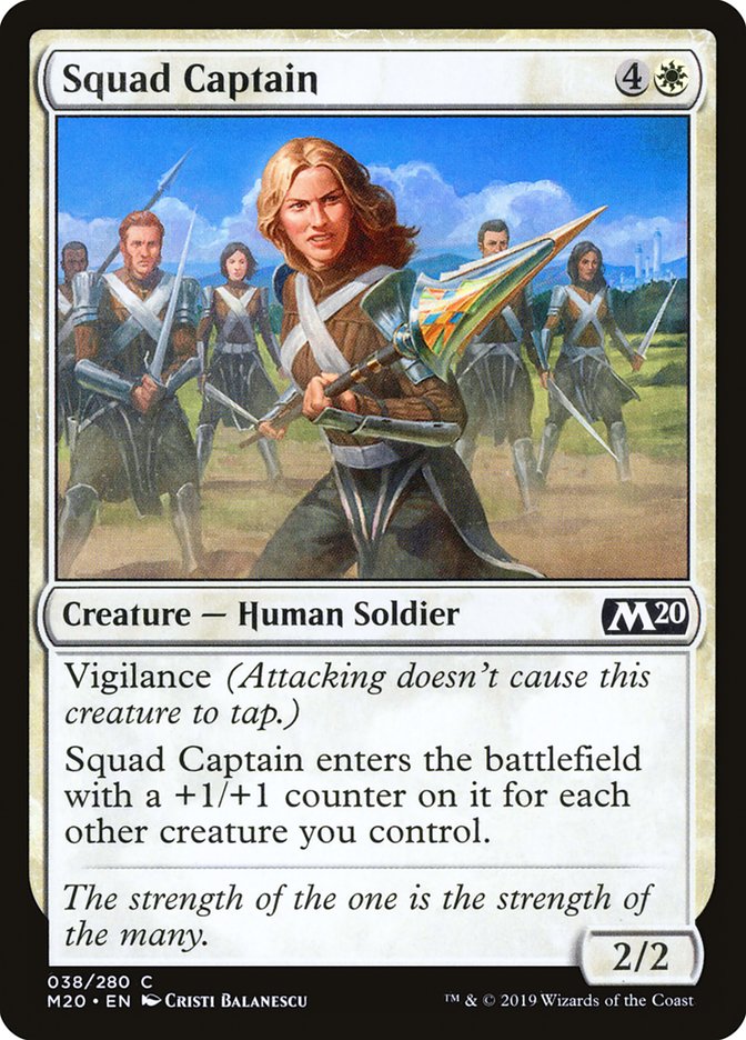 Squad Captain [Core Set 2020] | Total Play