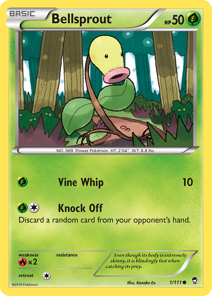 Bellsprout (1/111) [XY: Furious Fists] | Total Play