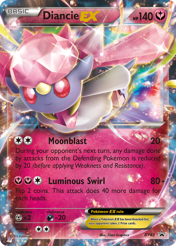 Diancie EX (XY43) [XY: Black Star Promos] | Total Play