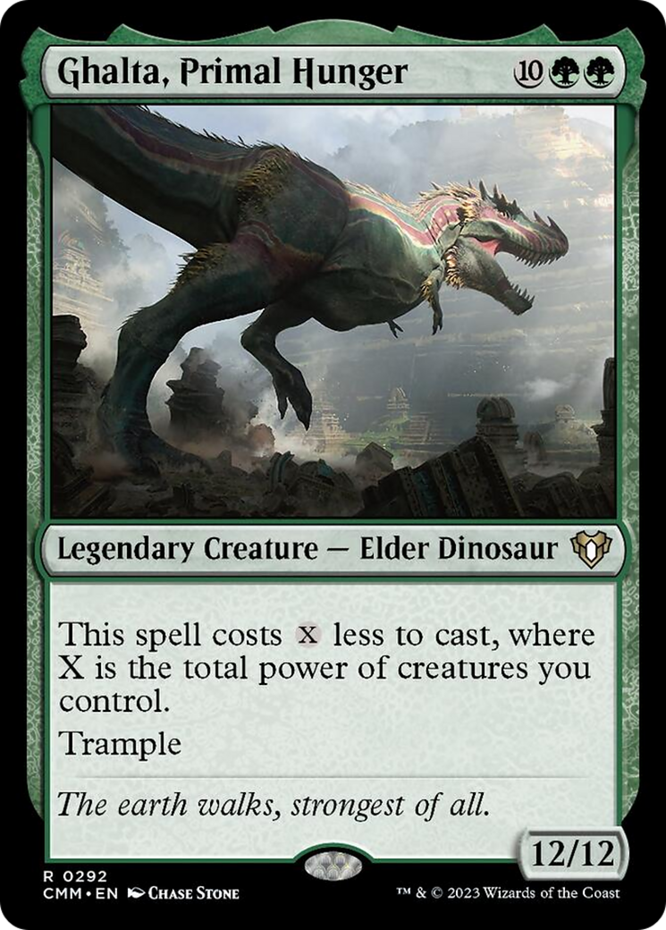 Ghalta, Primal Hunger [Commander Masters] | Total Play