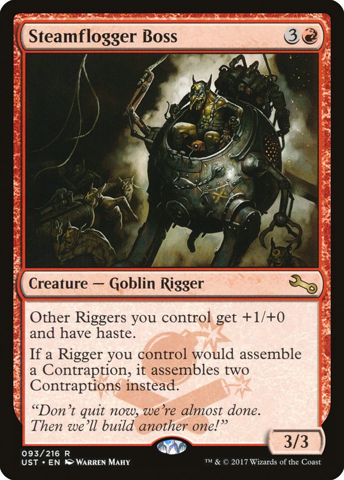 Steamflogger Boss [Unstable] | Total Play