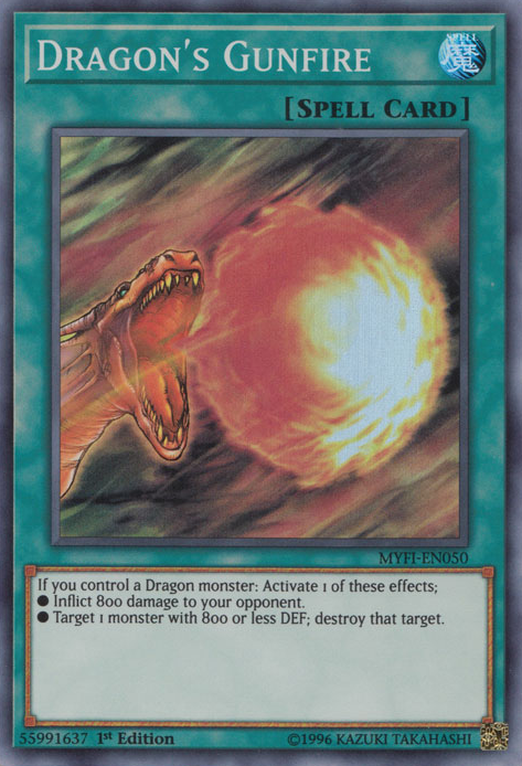 Dragon's Gunfire [MYFI-EN050] Super Rare | Total Play
