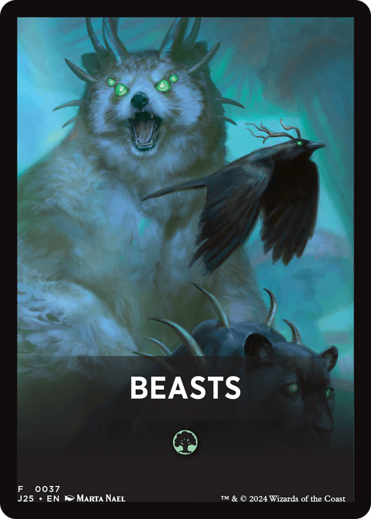 Beasts Theme Card [Foundations Jumpstart Front Cards] | Total Play