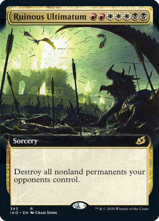 Ruinous Ultimatum (Extended Art) [Ikoria: Lair of Behemoths] | Total Play