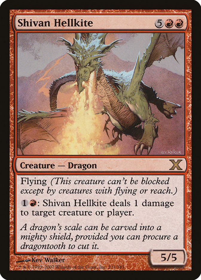 Shivan Hellkite [Tenth Edition] | Total Play