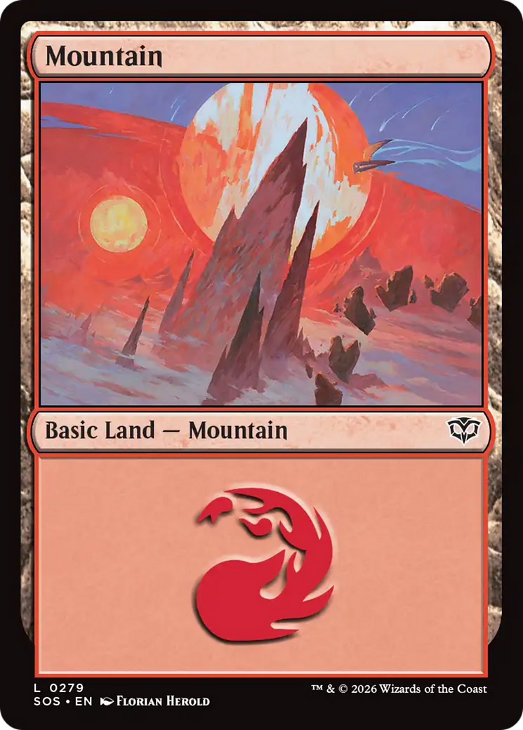 Mountain (0279) [Secrets of Strixhaven] | Total Play