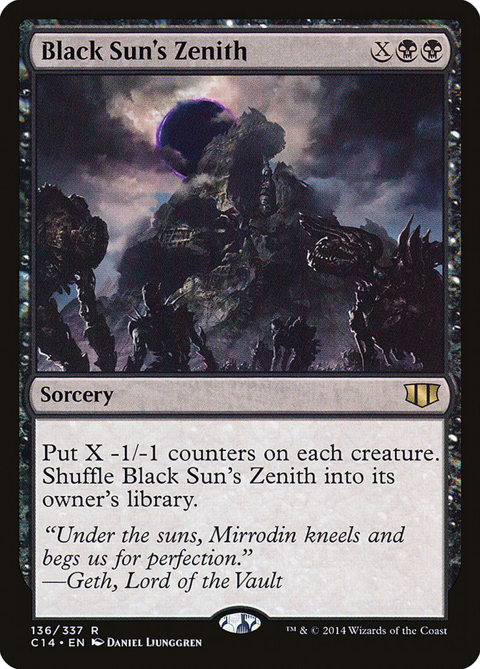 Black Sun's Zenith [Commander 2014] | Total Play