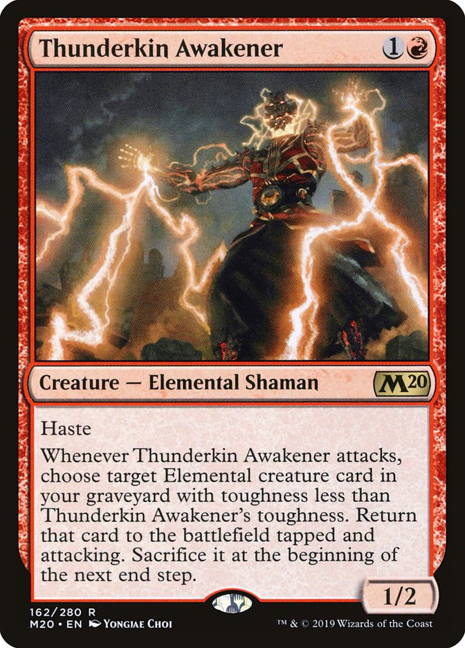 Thunderkin Awakener [Core Set 2020] | Total Play