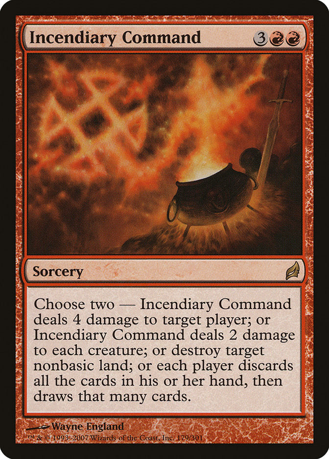 Incendiary Command [Lorwyn] | Total Play