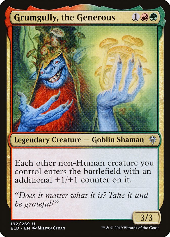 Grumgully, the Generous [Throne of Eldraine] | Total Play