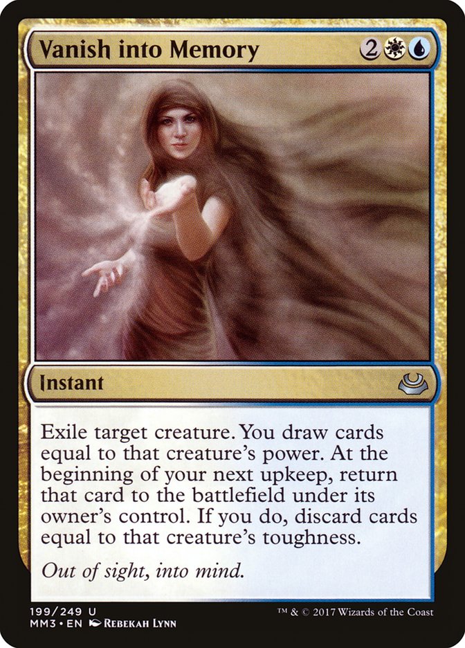 Vanish into Memory [Modern Masters 2017] | Total Play