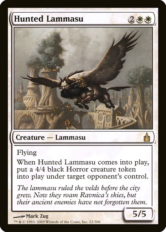 Hunted Lammasu [Ravnica: City of Guilds] | Total Play