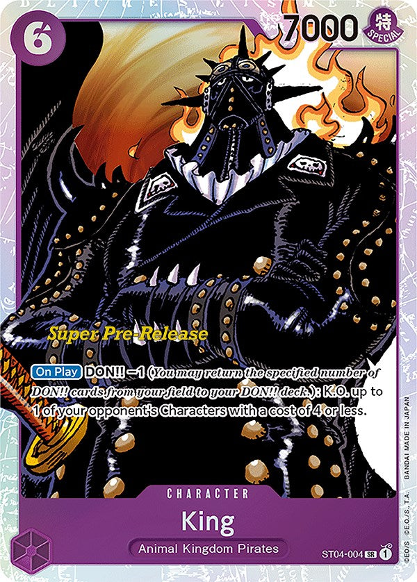 King [Super Pre-Release Starter Deck: Animal Kingdom Pirates] | Total Play