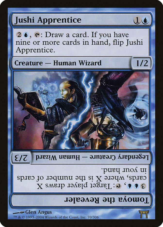 Jushi Apprentice // Tomoya the Revealer [Champions of Kamigawa] | Total Play