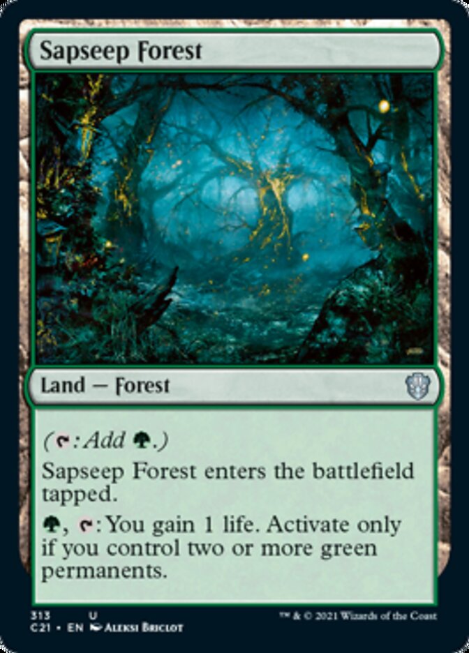 Sapseep Forest [Commander 2021] | Total Play