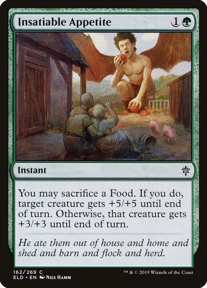 Insatiable Appetite [Throne of Eldraine] | Total Play