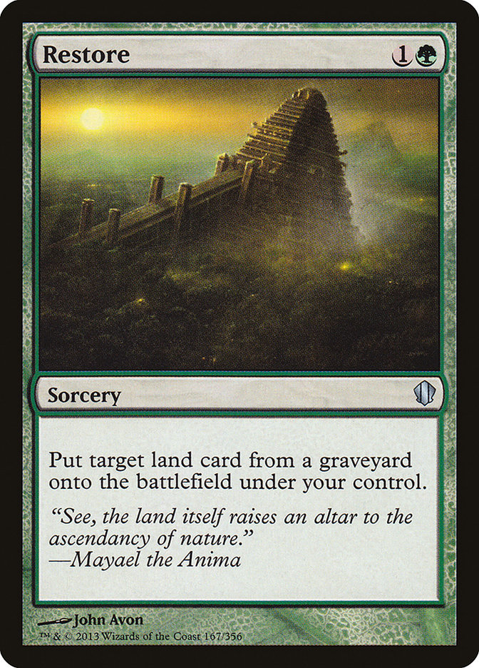 Restore [Commander 2013] | Total Play