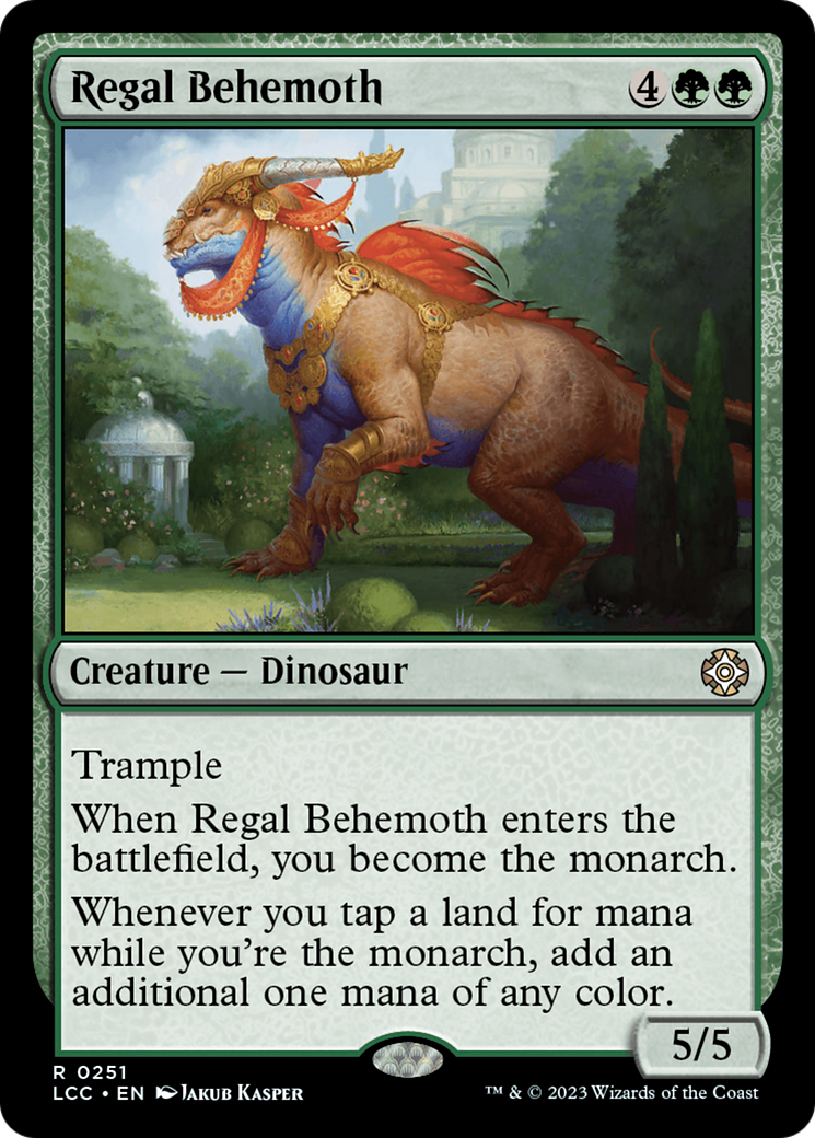 Regal Behemoth [The Lost Caverns of Ixalan Commander] | Total Play