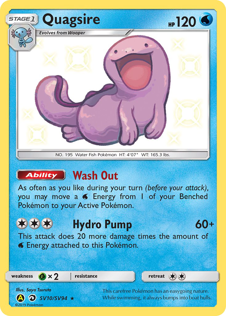 Quagsire (SV10/SV94) [Sun & Moon: Hidden Fates - Shiny Vault] | Total Play