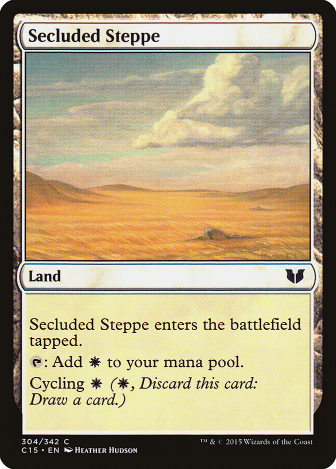 Secluded Steppe [Commander 2015] | Total Play
