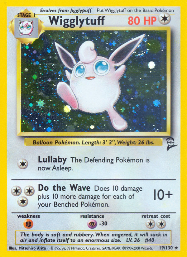 Wigglytuff (19/130) [Base Set 2] | Total Play