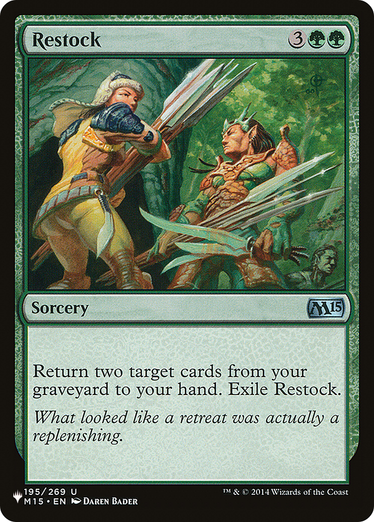 Restock [The List Reprints] | Total Play