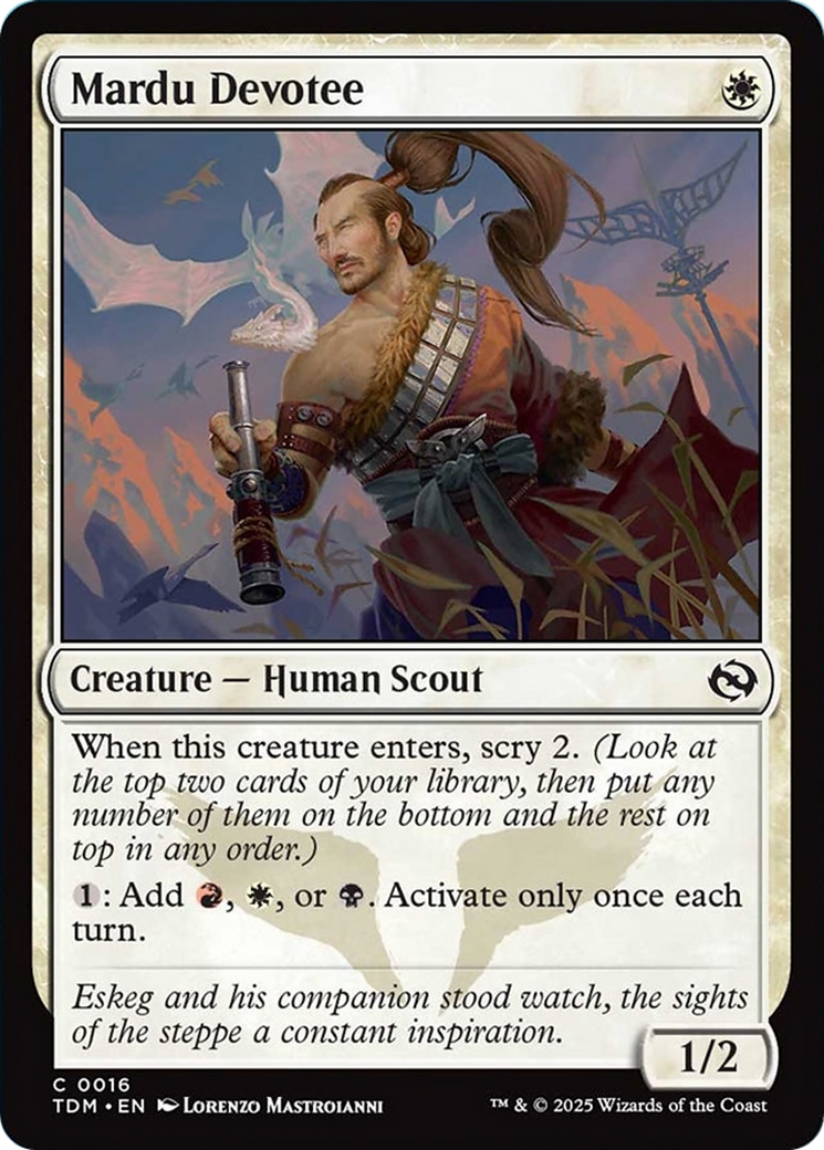 Mardu Devotee [Tarkir: Dragonstorm] | Total Play
