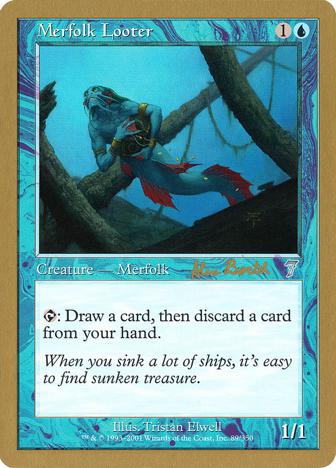 Merfolk Looter (Alex Borteh) [World Championship Decks 2001] | Total Play